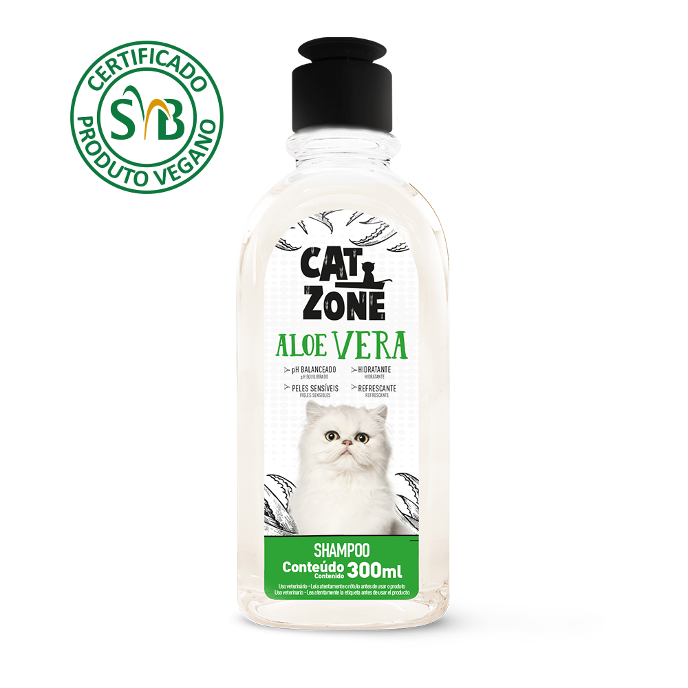 CAT ZONE ALOE VERA SHAMPOO Gatuario