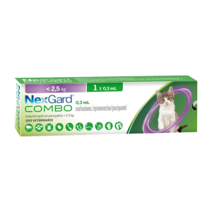 NEXGARD COMBO CAT HASTA 2.5KG