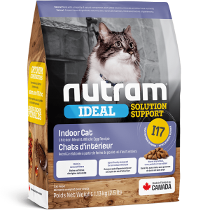 NEW I17 NUTRAM IDEAL INDOOR CAT 5.4 KG