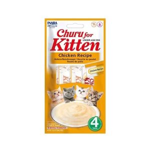 CHURU FOR KITTEN CHICKEN RECIPE(SOBRE X 4 UND)