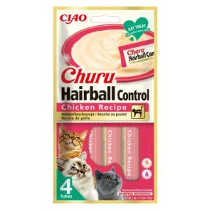 CHURU HAIRBALL CONTROL CHICKEN RECIPE (SOBRE X 4 UND)