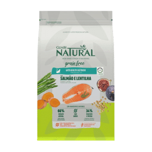 GUABI NATURAL GRAIN FREE  GATO CASTRADO SALMON Y LENTEJA