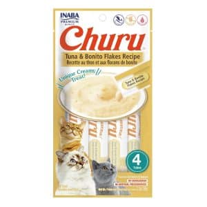 CHURU CAT TUNA WITH BONITO 14GR/ 4 TUBES